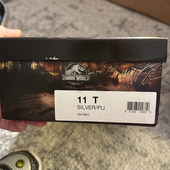 Jurassic World, Jurassic Park Light Up Sneakers, size 8, size 11, Dinosaur - Picture 7 of 8
